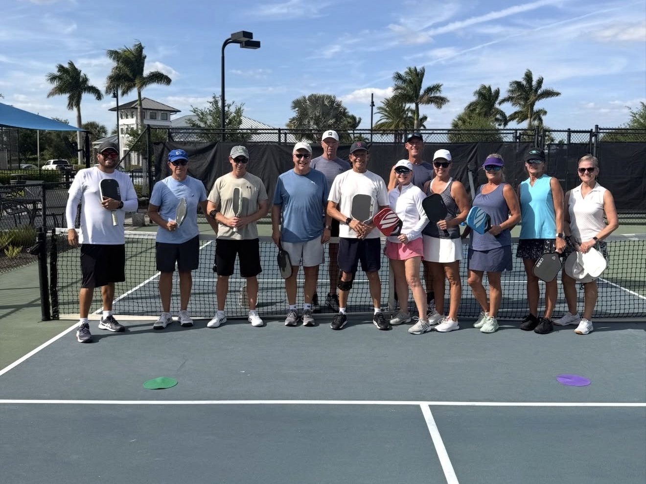Adult pickleball clinic in Lakewood Ranch