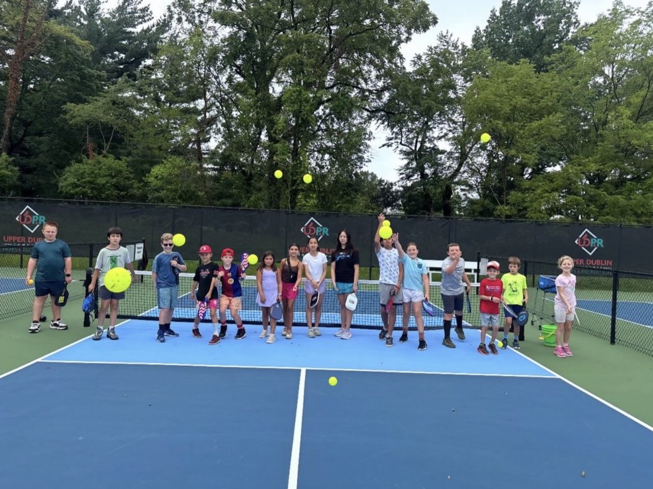 Junior pickleball clinic