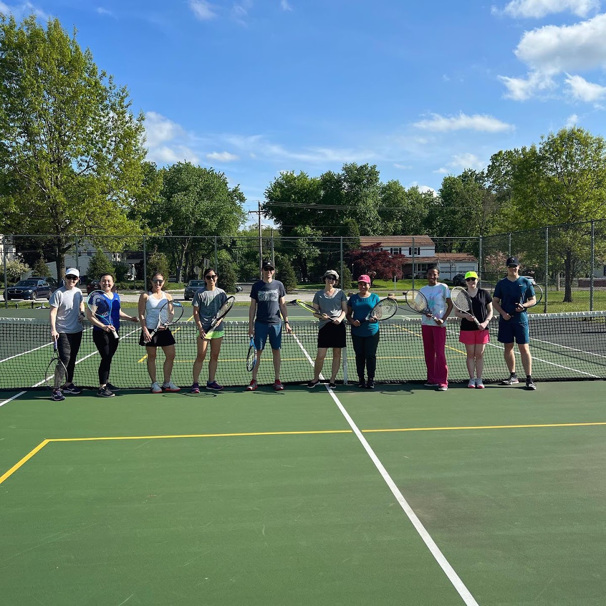 Private tennis lesson with a Universal Rackets coach